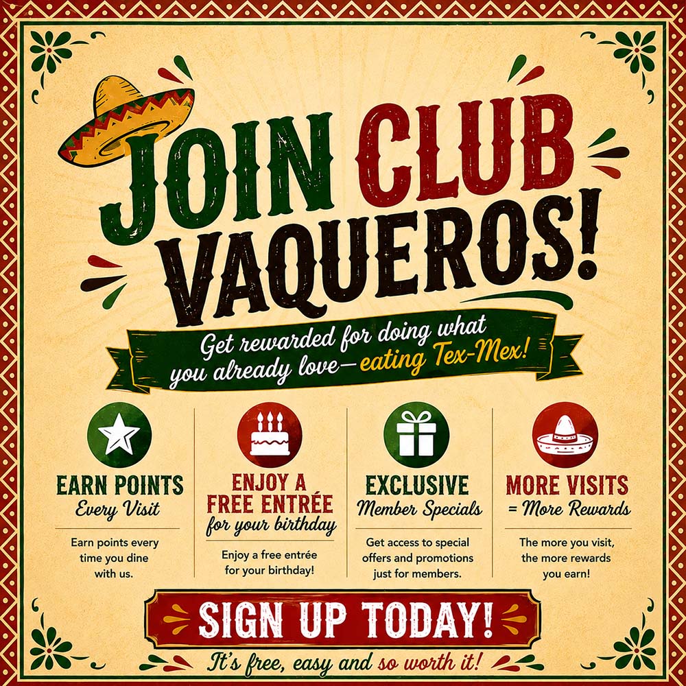 Vaqueros Sign Up